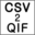 CSV2QIF icon
