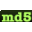 Drag and drop MD5 checksum icon