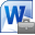 MS Word Work History and Education Resume Software icon