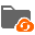 Orange Cloud icon