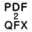 Portable PDF2QFX icon