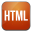 Simple HTML IDE icon
