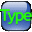 TypeBlaster 3D Desktop Toy icon