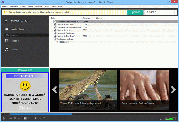 1 Media Player Activation Code Full Version