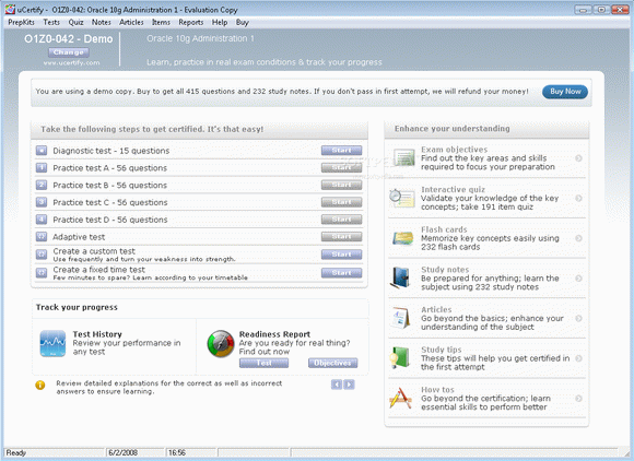1Z0-042 - Oracle OCA, Database 10g: Administration I Keygen Full Version