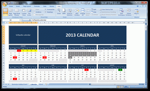 2013 Calendar Serial Number Full Version