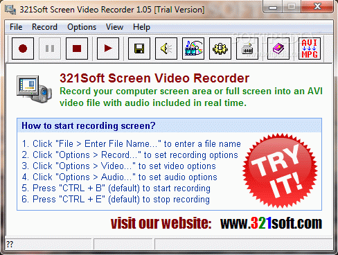 321Soft Screen Video Recorder Crack & Serial Number