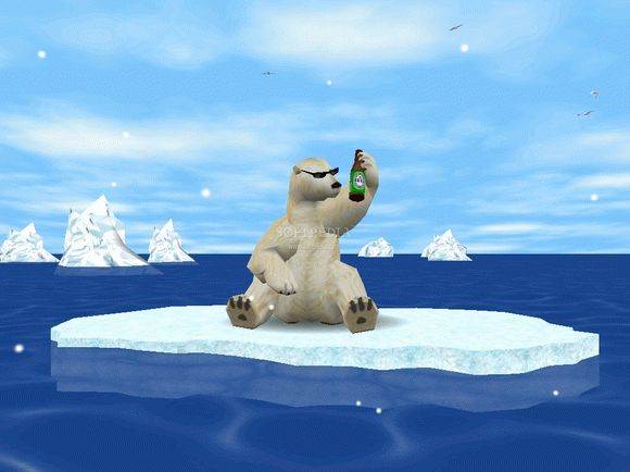 3D Arctic Bear Crack With Activator