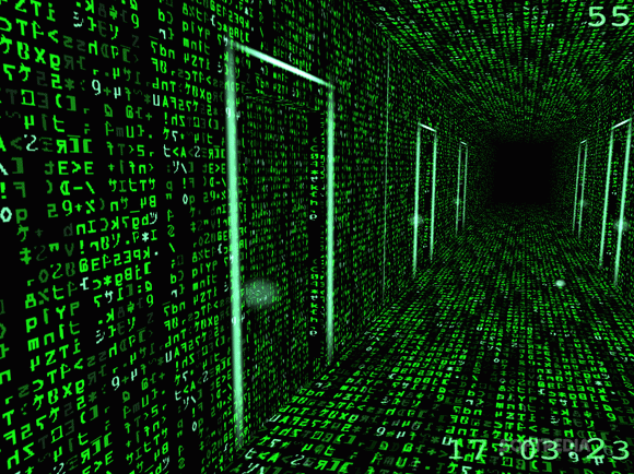 3D Matrix Corridors Screensaver Crack With License Key Latest