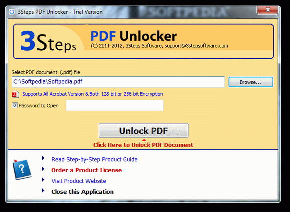 3Steps PDF Unlocker Crack + Activator (Updated)