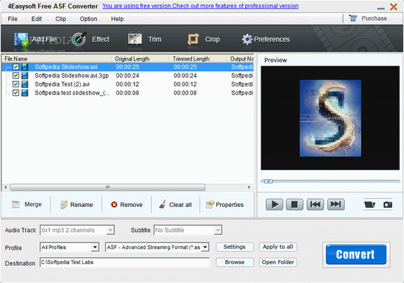 4Easysoft Free ASF Converter Crack With Activation Code 2024