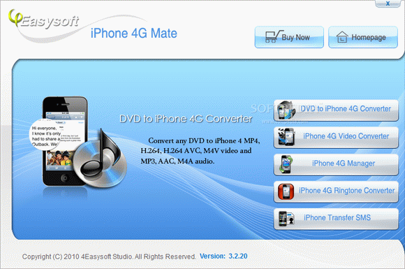 4Easysoft iPhone 4G Mate Crack Plus Serial Key
