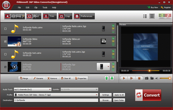 4Videosoft 3GP Video Converter Crack Plus License Key