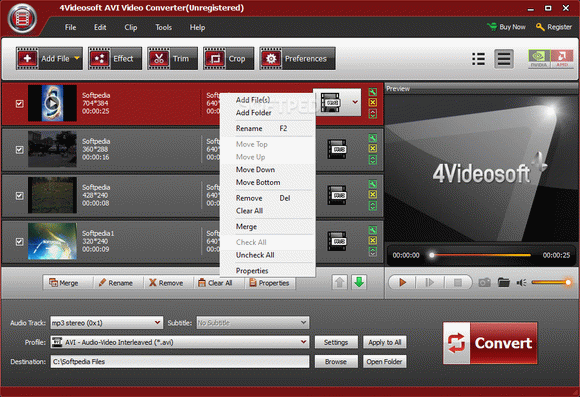 4Videosoft AVI Video Converter Crack + Serial Number