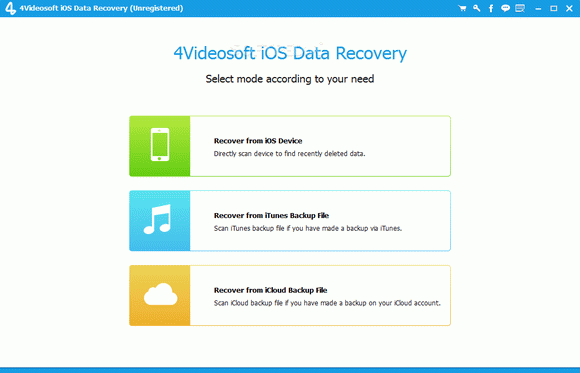 4Videosoft iOS Data Recovery Crack + Keygen