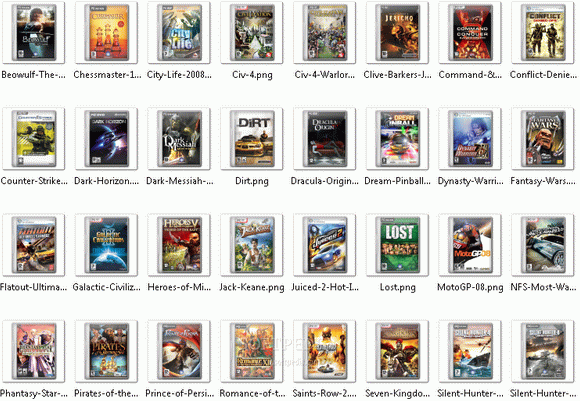 50 PC Game Icons 03 Crack With Serial Key