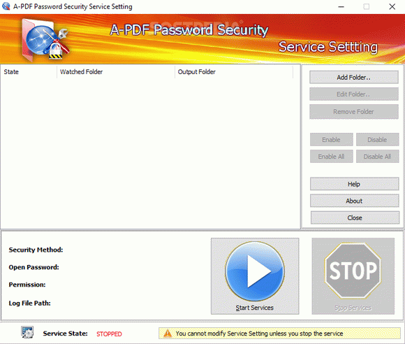 A-PDF Password Security Service Crack + License Key