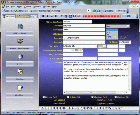 A Personal Information Manager Crack With Activator Latest