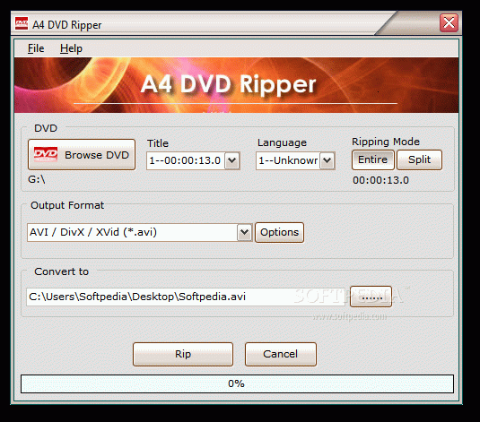 A4 DVD Ripper Crack + License Key Updated
