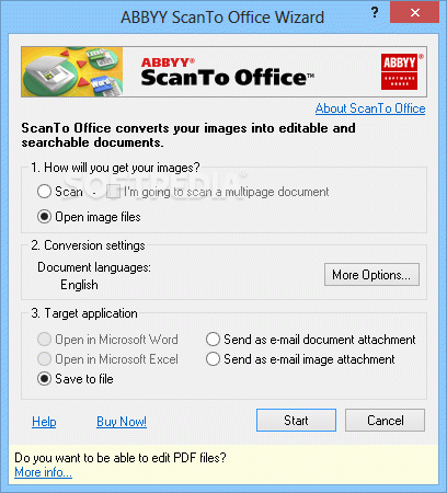 ABBYY ScanTo Office Crack Plus License Key