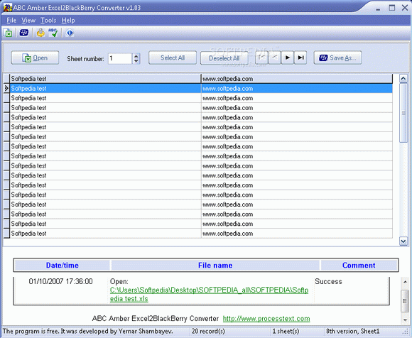 ABC Amber Excel2BlackBerry Converter Crack With Serial Number 2024