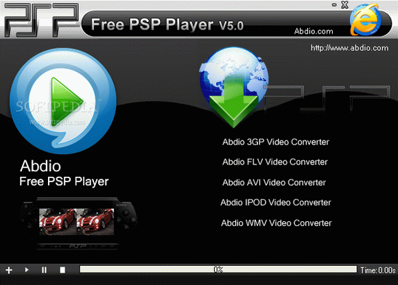 Abdio Free PSP Player Crack With Serial Key