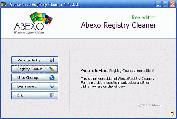 Abexo Free Registry Cleaner Crack + License Key Updated
