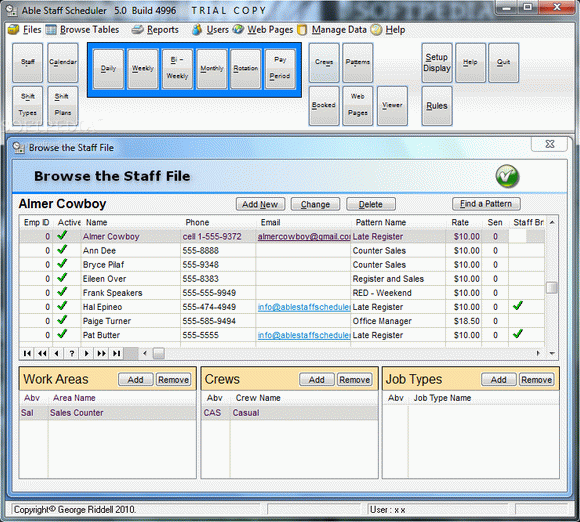 Able Staff Scheduler Crack With License Key