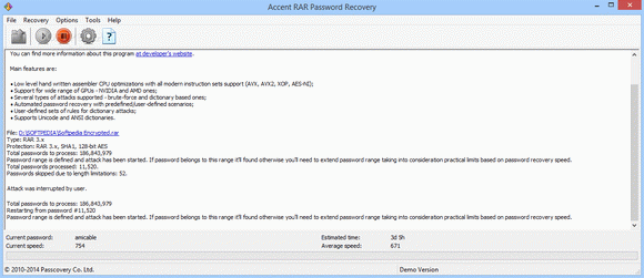 Accent RAR Password Recovery Crack With Serial Number Latest 2023