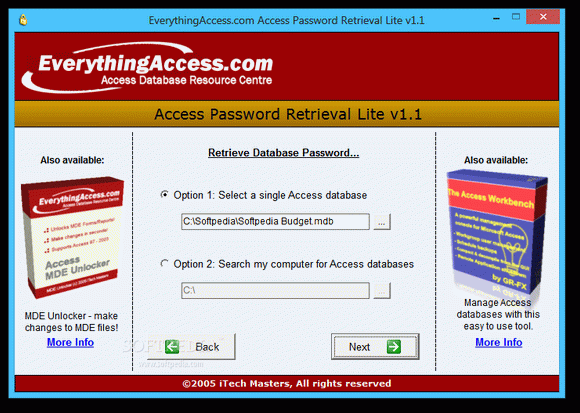 Access Password Retrieval Lite Crack + Activator Updated