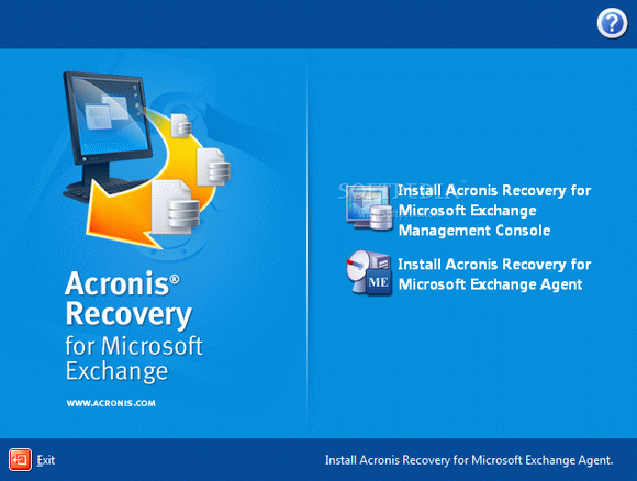 Acronis Recovery for Microsoft Exchange Crack Plus Keygen