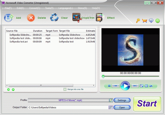 Acrowsoft Video Converter [DISCOUNT: 20% OFF!] Serial Number Full Version