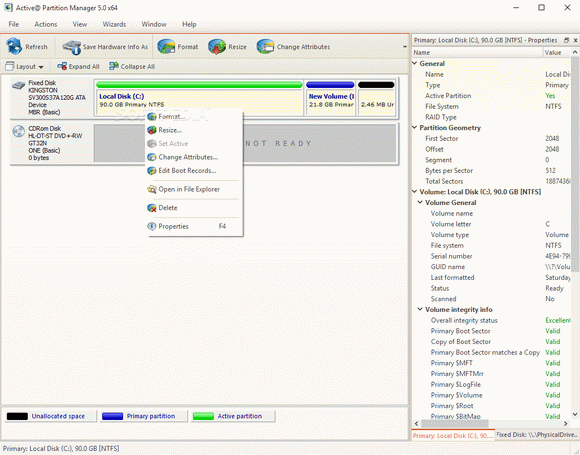 Active@ Partition Manager Crack With License Key Latest