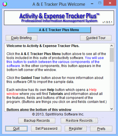 Activity & Expense Tracker Plus Crack + License Key Download