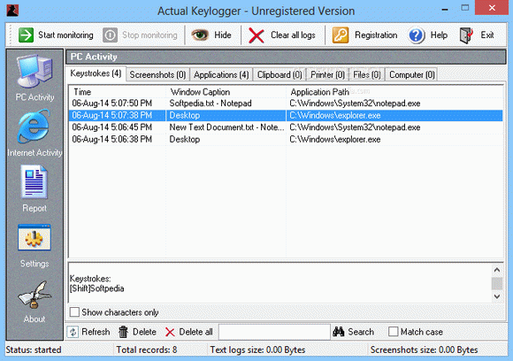 Actual Keylogger Crack + Activator Download