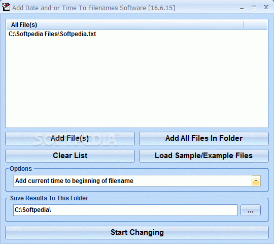 Add Date and-or Time To Filenames Software Serial Number Full Version