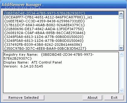 Add/Remove Manager Crack + Serial Number Updated