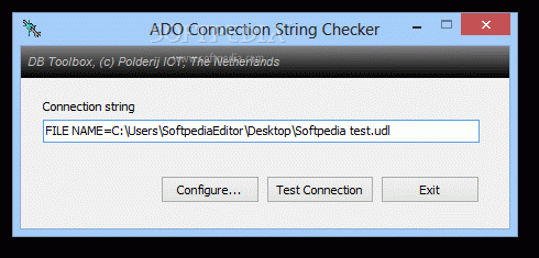 ADO Connection String Checker Serial Number Full Version