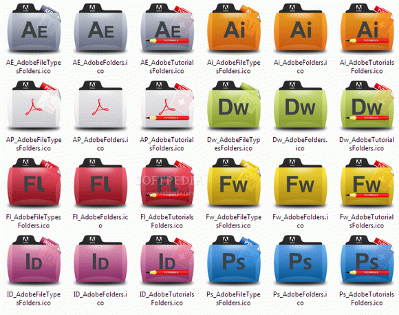 Adobe Folders - Icon Pack Crack With License Key