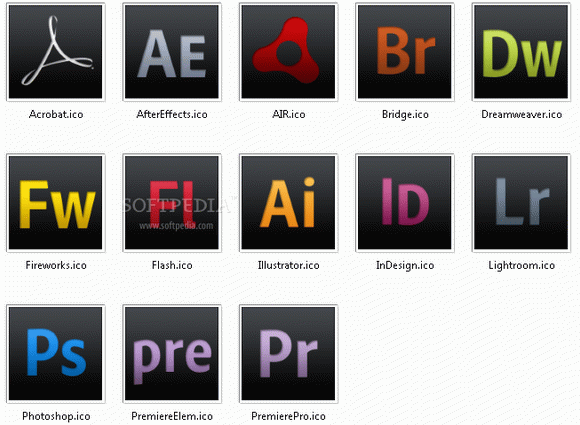 Adobe Icons Pack - Black Crack + Keygen Download 2024