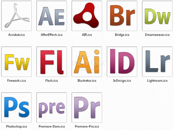 Adobe Icons Pack - Transparent Crack + Serial Key (Updated)