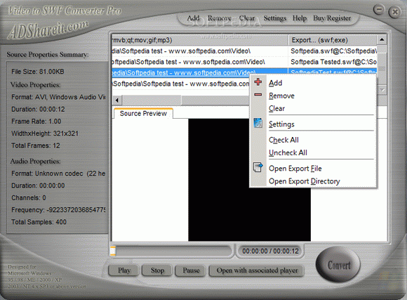 ADShareit Video to SWF Converter Pro Crack With Keygen