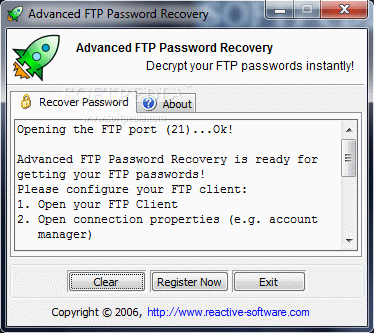Advanced FTP Password Recovery Crack With License Key