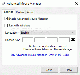 Advanced Mouse Manager Activation Code Full Version