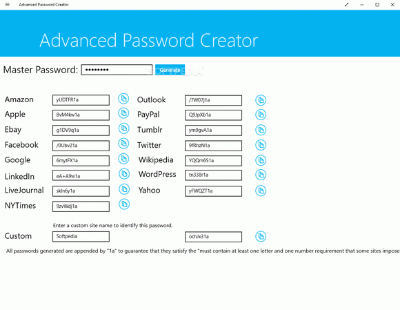 Advanced Password Creator Crack + Serial Key Download
