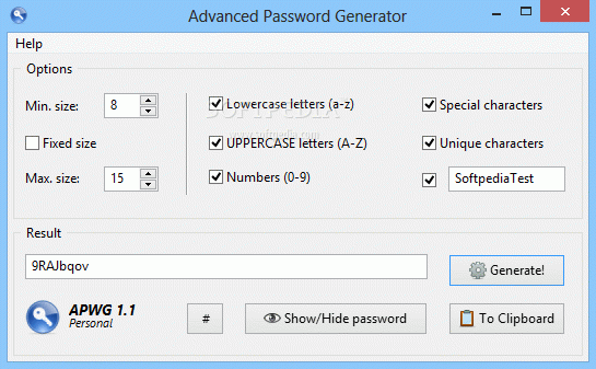 Advanced Password Generator Crack + Activator Download 2024