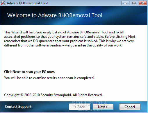 Adware BHORemoval Tool Crack & Serial Key