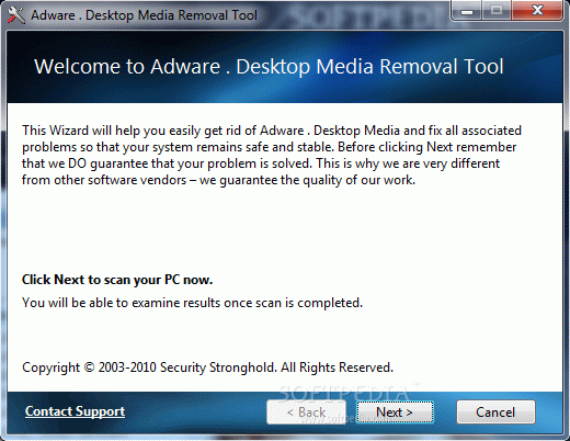 Adware . Desktop Media Removal Tool Crack Plus Keygen