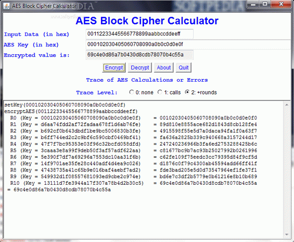 AES Block Chiper Calculator Crack With Serial Key 2024