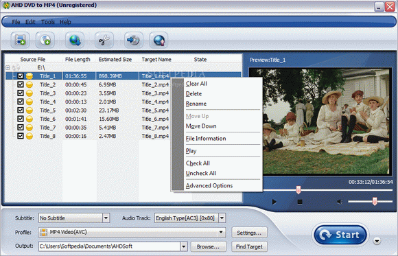 AHD DVD to MP4 Crack + Serial Number (Updated)